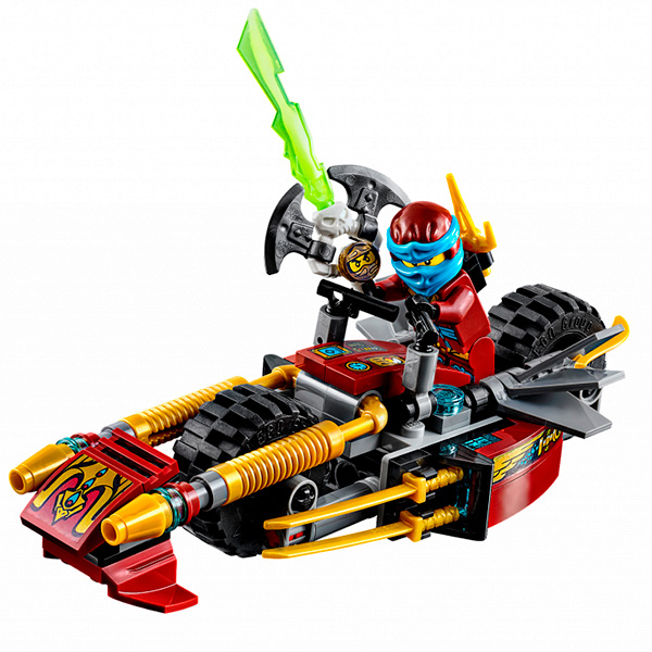 Lego Ninjago. Погоня на мотоциклах  